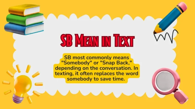 SB Mean in Text
