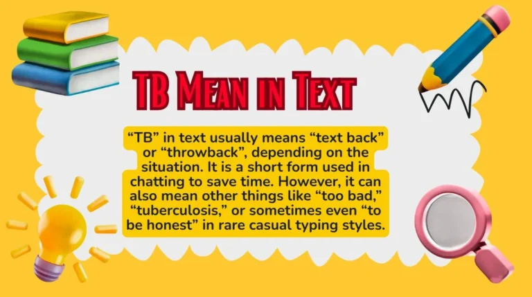 TB Mean in Text